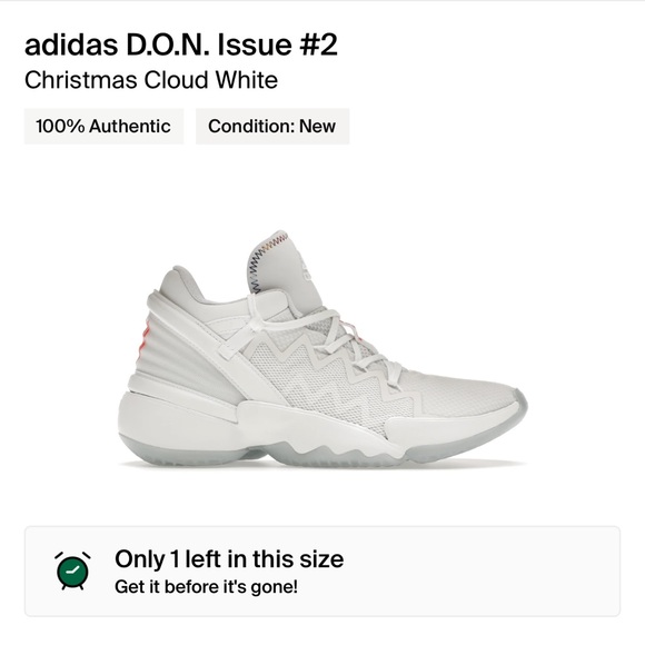 ADIDAS D.O.N. ISSUE #2 (Sz 6w=4.5y) - Picture 6 of 6